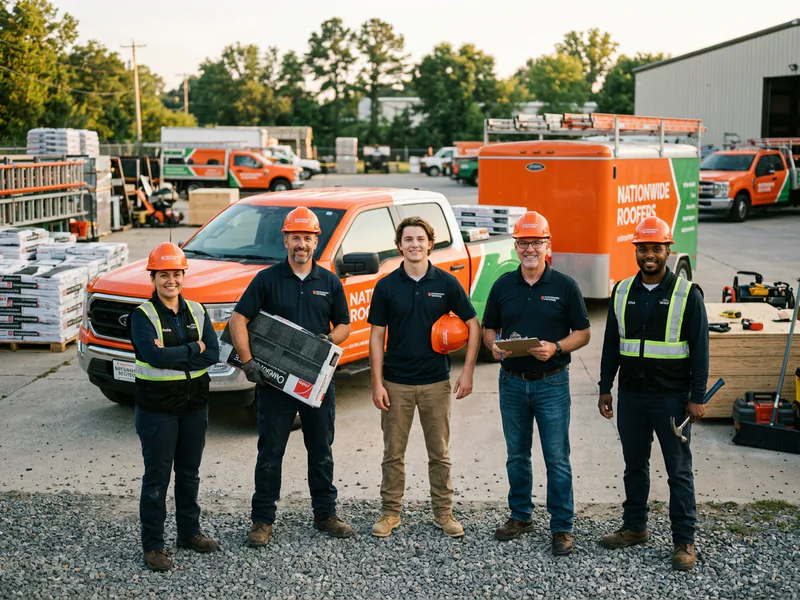 Natiowide Roofers - roof installation in League City near me